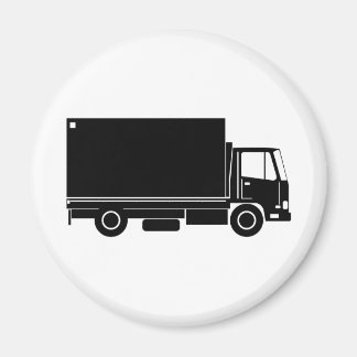 delivery moving truck van lorry magnet