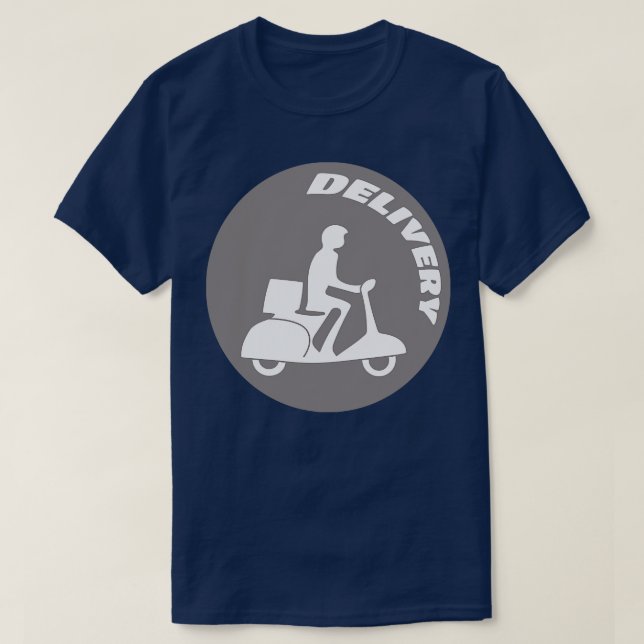 Delivery Silhouette 1 T-Shirt (Design Front)