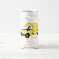Delivery van illustration