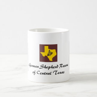 Délivrance de berger allemand de tasse centrale de