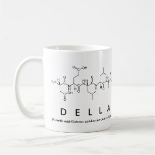 Della peptide name mug