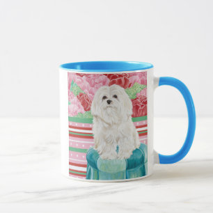 Della Rose Maltese Mug