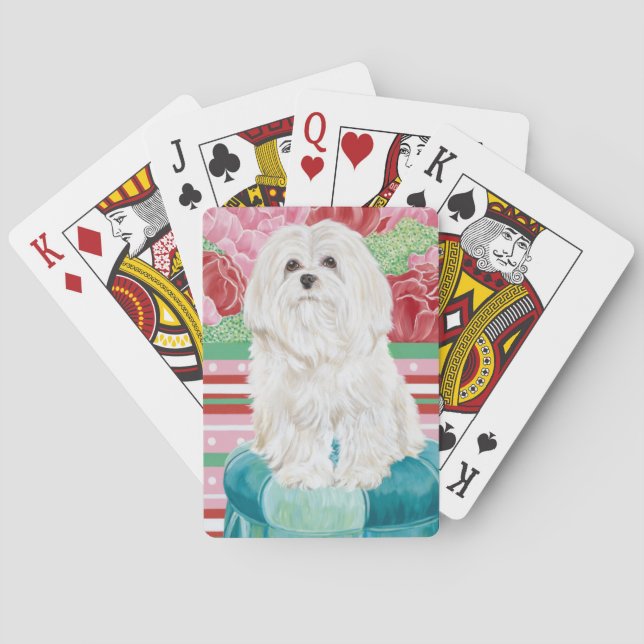 Della Rose Maltese Playing Cards (Back)