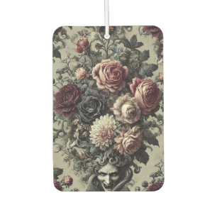 🩸 Dellamorte Dellamore – Gothic Floral Design Air Freshener