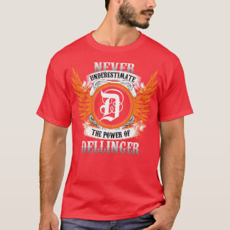 Dellinger Name Shirt Never Underestimate The Power