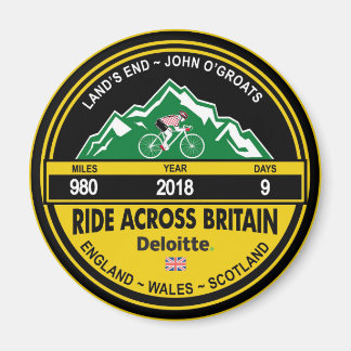 Deloitte RIDE ACROSS BRITAIN 2018 Magnet