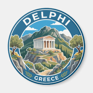 Delphi Greece Magnet