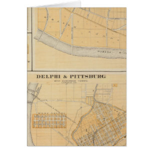 Delphi & Pittsburg with suburban towns