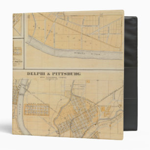Delphi & Pittsburg with suburban towns Binder