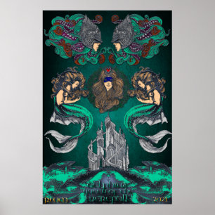 Delphina Queen of the Merefolk Poster
