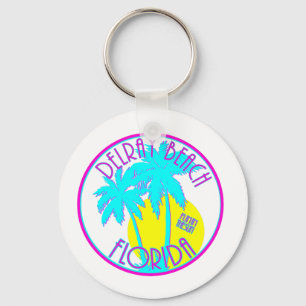 Delray Beach Florida Keychain