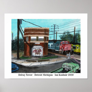 Delray Tower Poster