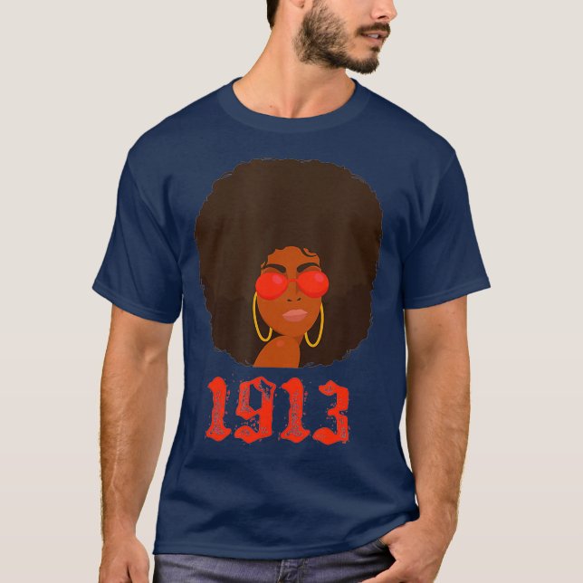 Delta 1913 Sorority Wife Mom Sigma paraphernalia T-Shirt (Front)