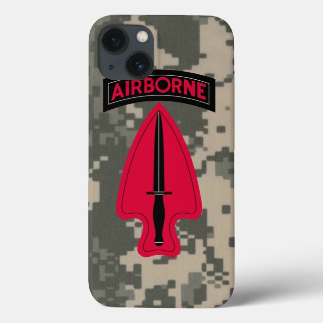 Delta Force - ARMY SPECIAL OPERATIONS COMMAND Case-Mate iPhone Case (Back)