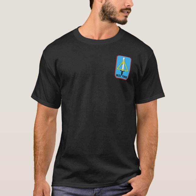 Delta Force Patch T-Shirt (Front)