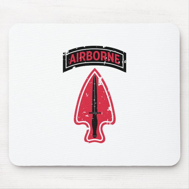 Delta Force "Special Forces" Distressed Mouse Pad (Front)