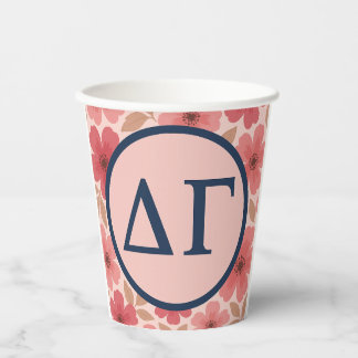 Delta Gamma Paper Cups