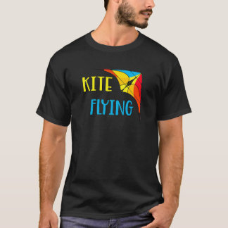 Delta Glider Hang Gliding Stunt Kite Gift T-Shirt