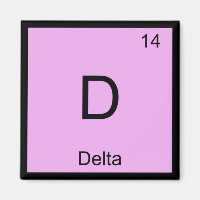 Delta Name Chemistry Element Periodic Table