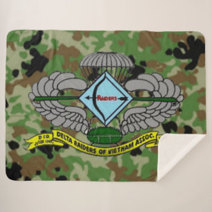 DELTA RAIDERS SHERPA BLANKET