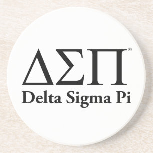 Delta Sigma Pi Classic Logo Coaster