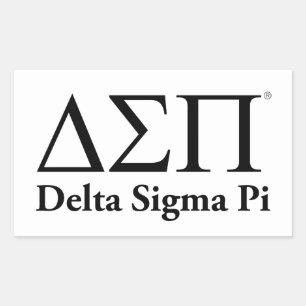 Delta Sigma Pi Classic Logo Sticker