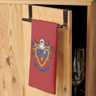Delta Sigma Pi Official Crest Kitchen Towel