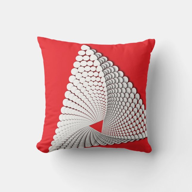 Delta Throw Pillow (Front)