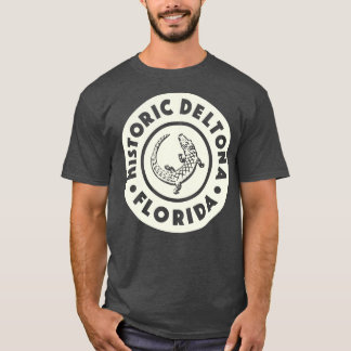 Deltona Florida Circle Tan T-Shirt
