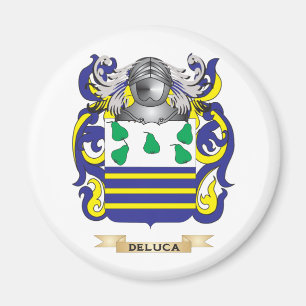 DeLuca Coat of Arms Magnet