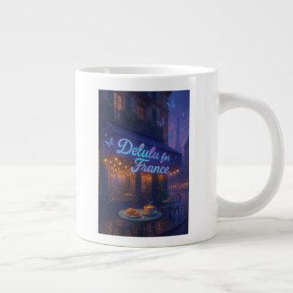 Delulu For France Large Coffee Mug