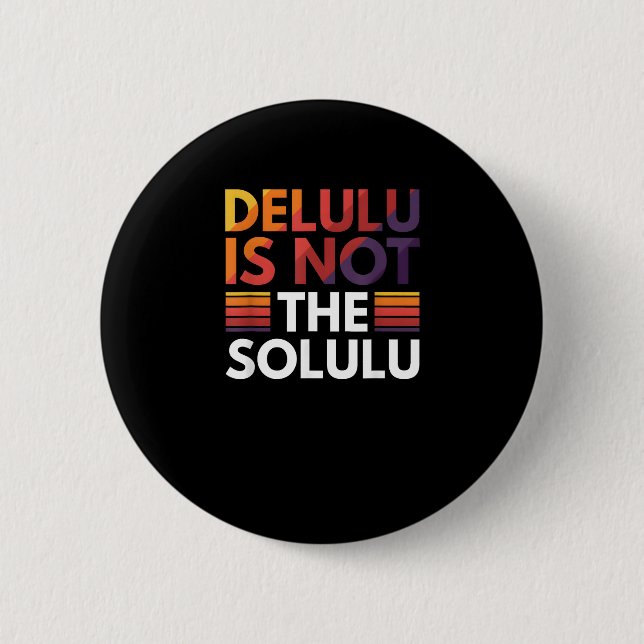 Deluluu Loading… Please Wait 2 Inch Round Button (Front)
