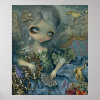 Delusions of Grandeur ART PRINT Rococo Gothic Art