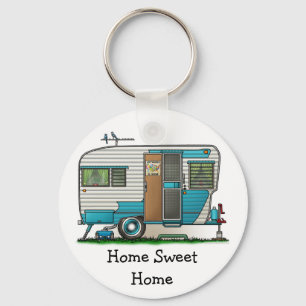 Deluxe Camper Trailer HSH Keychain