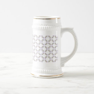 Deluxe Floral Beer Stein