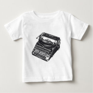 Deluxe Noiseless Typewriter Baby T-Shirt