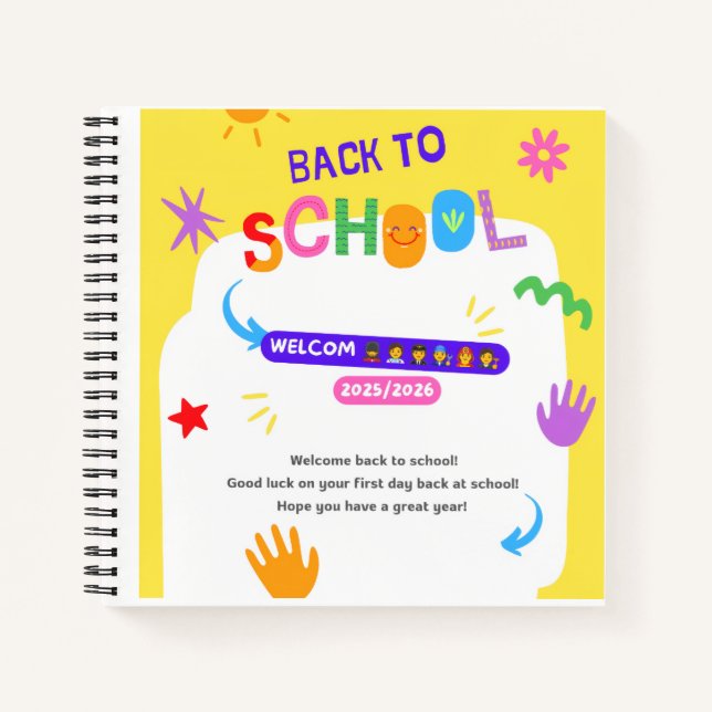 Deluxe Spiral Carnet school 2015/2026 (Devant)