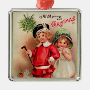 Deluxe Victorian Childreen Christmas Ornament