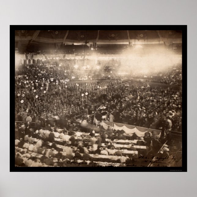 Dem Conv St Louis MO Photo 1904 Poster (Front)