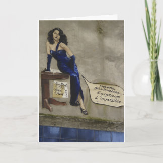 Demand The Impossible Card