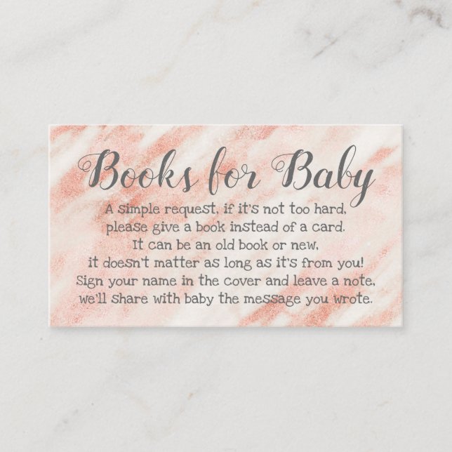 Demande de Baby shower Rose Poem Invitation (Devant)