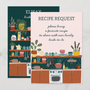 Demande de recette Invitation pour une Baby Shower