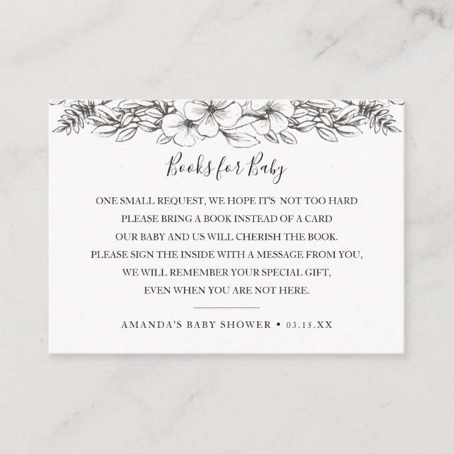 Demande de réservation Baby shower Invitation (Devant)
