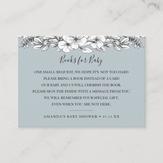 Demande de réservation Baby shower Invitation (Devant)