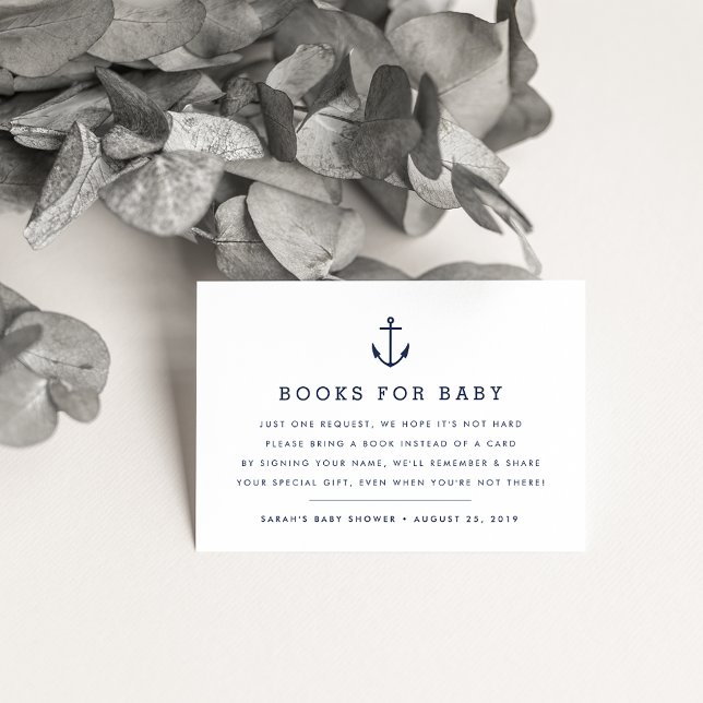 Demande de réservation | Carte d'insertion de Baby (Créateur téléchargé)
