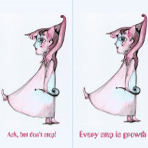 Demander mais ne pas arrêter