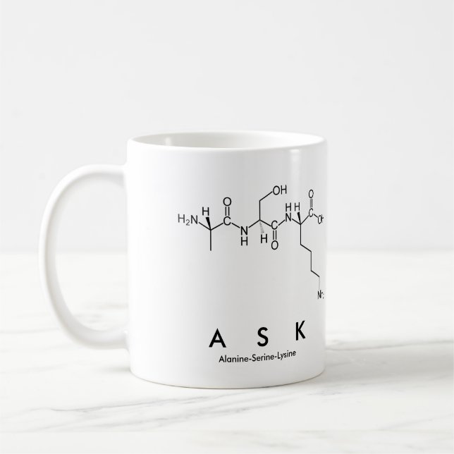 Demander un nom de peptide mug (Gauche)