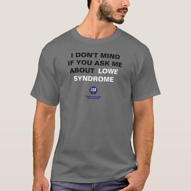 Demandez-moi à propos de LS - Basic Dark T-Shirt (Devant)