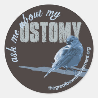Demandez-moi Ostomy Little Birdie Sticker