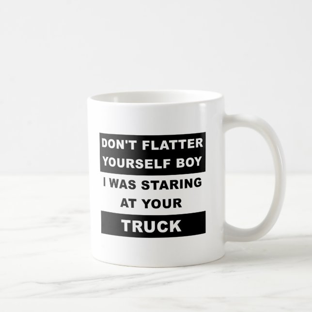 Démarrage à votre camion Drôle Mug (Droite)